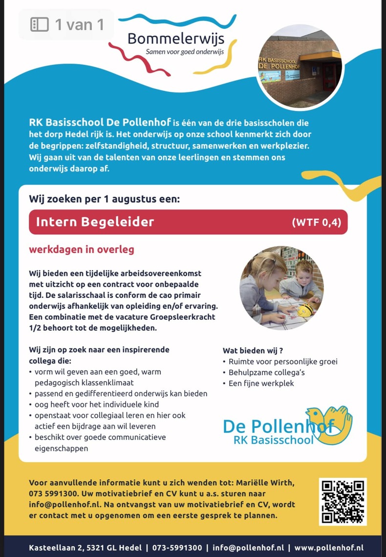 vacature IB 2023